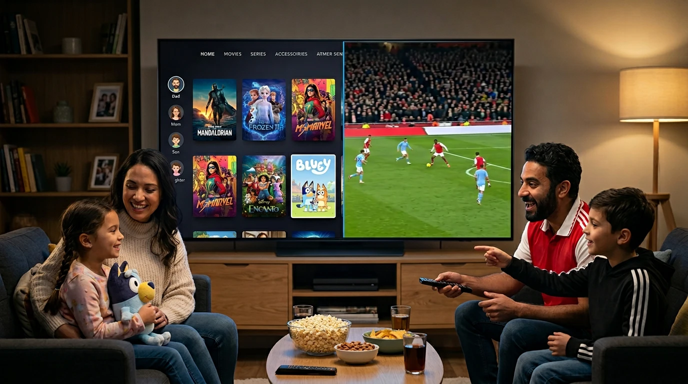 IPTV vs Disney Plus UK – comparing content and value side by side